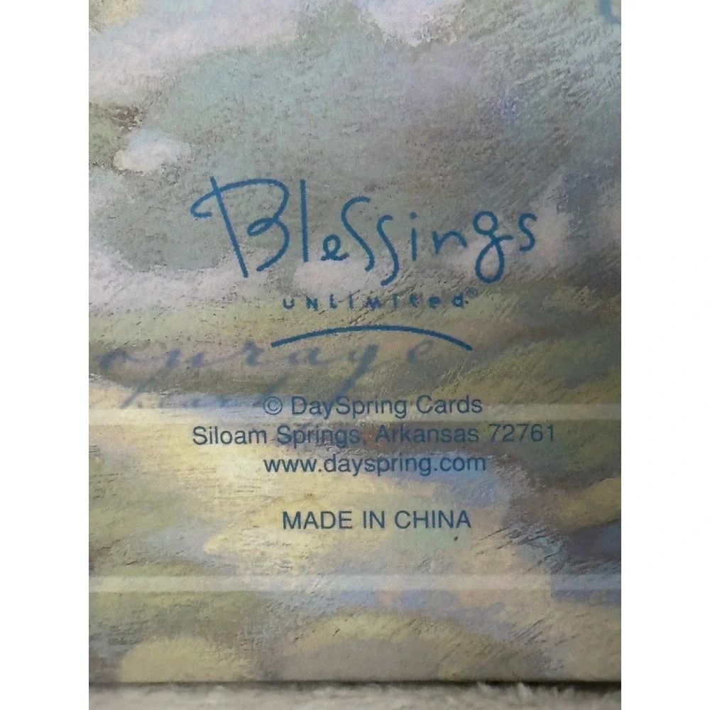 DaySpring Devotional Journal & Address Book Set Blue Botanical Excellent 2pc‎